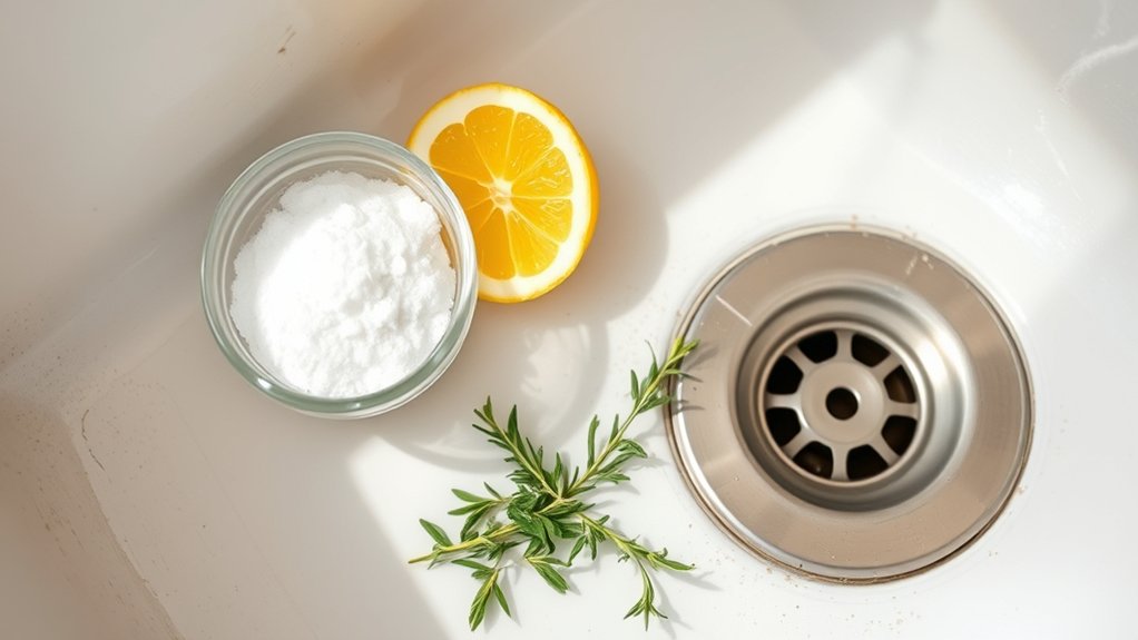 natural drain cleaning ingredients