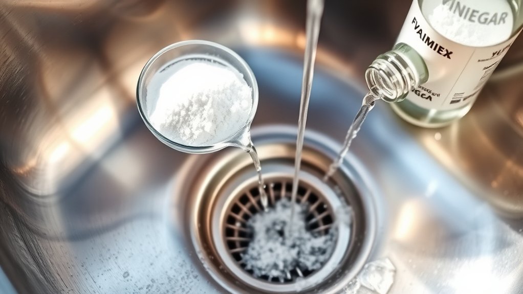 natural drain clearing method
