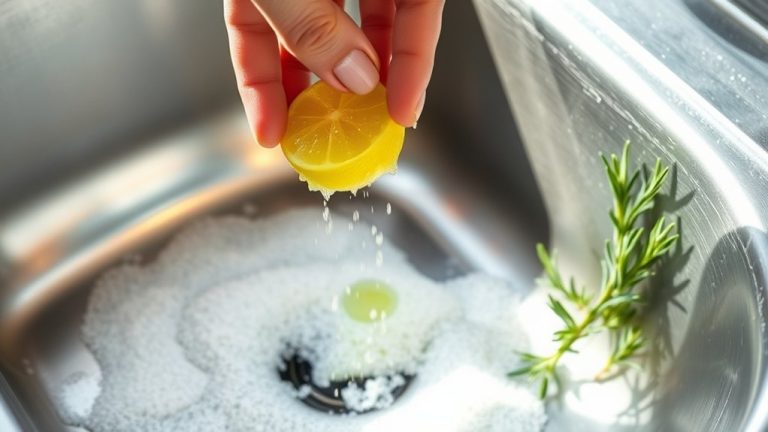 natural kitchen sink disinfectant
