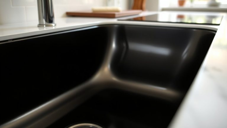 optimal depth for sinks
