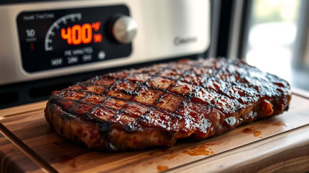 optimal oven temperature steak