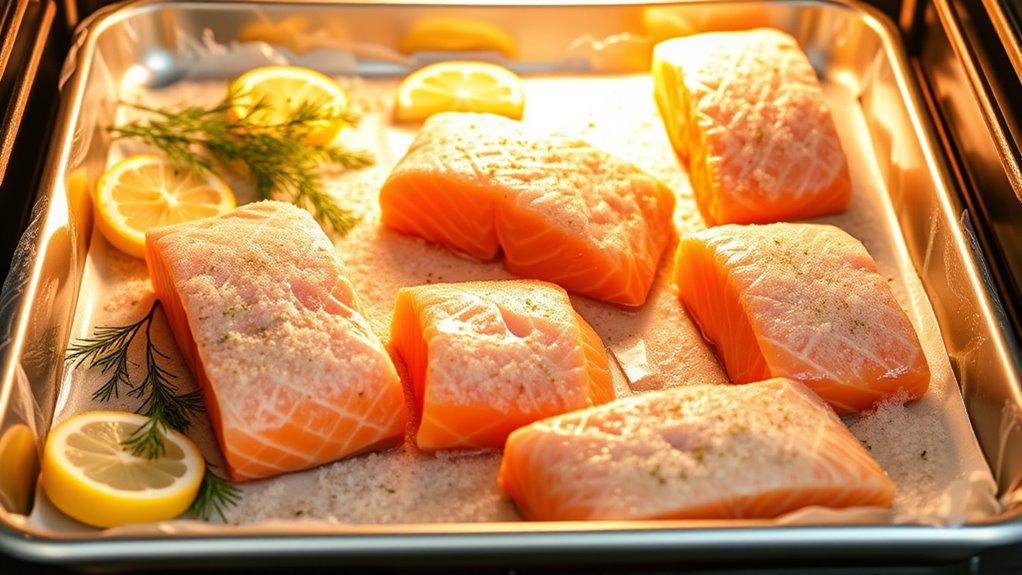 optimal salmon baking guidelines