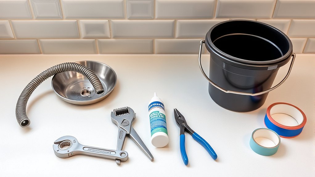 organize tools and materials