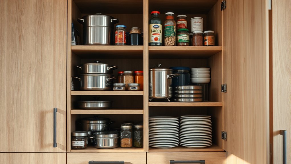 overloaded cabinets cause damage