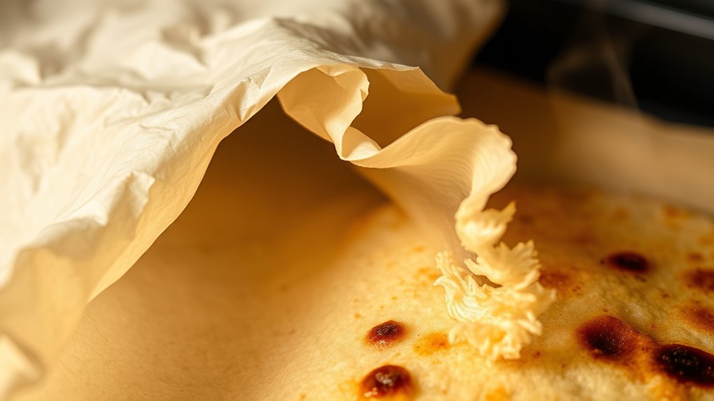 parchment paper withstands heat