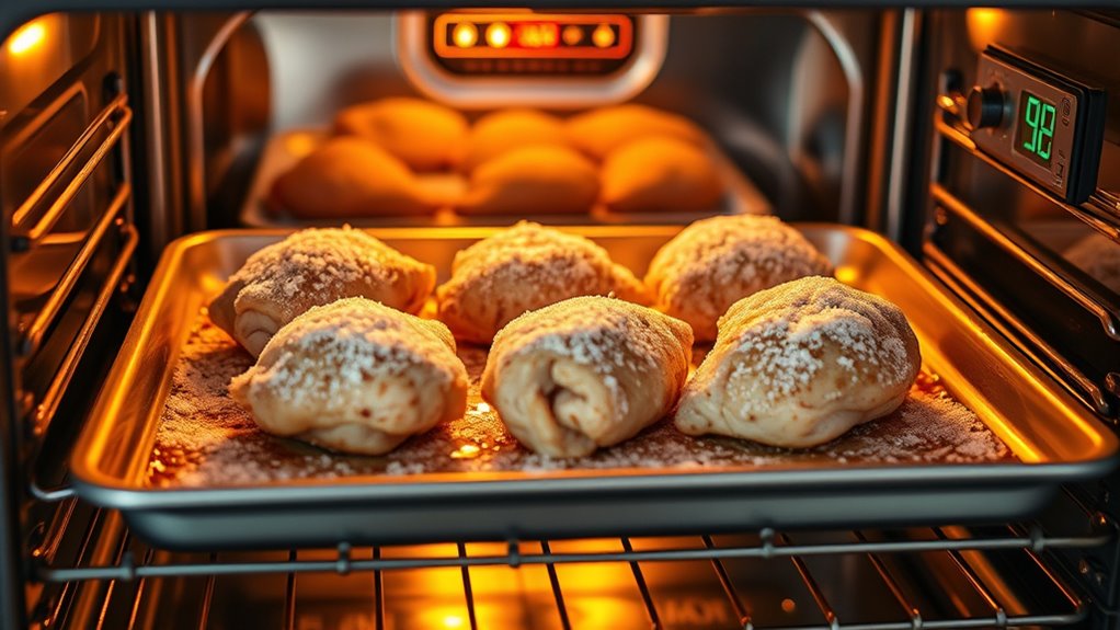 preheat cook monitor serve
