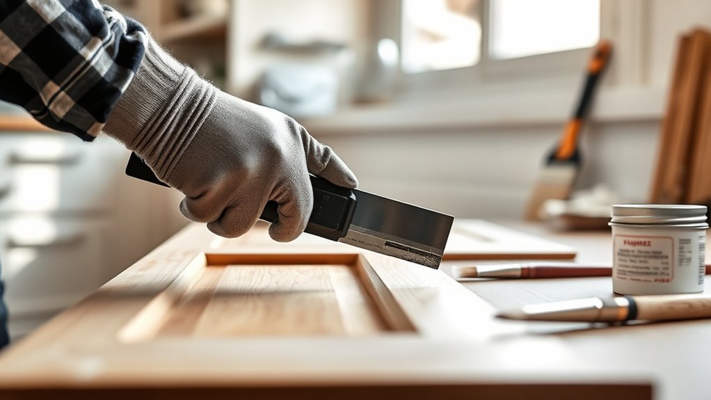 prepare clean protect surfaces