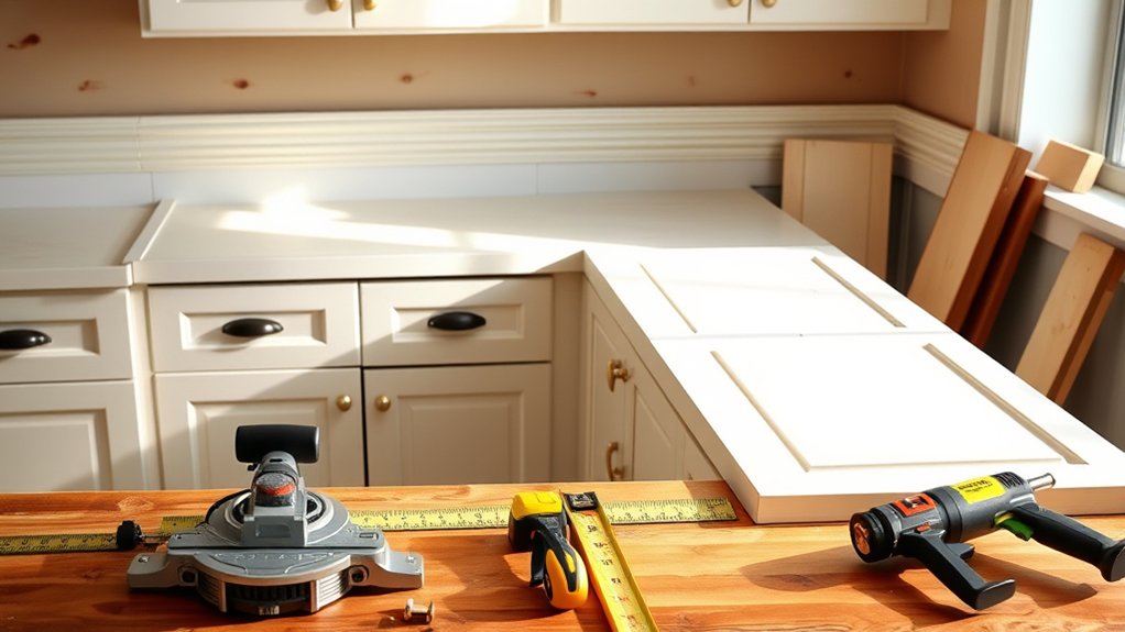 prepare tools and clean
