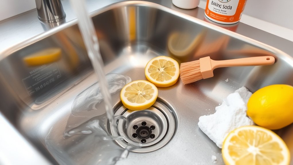 prevent kitchen sink odors