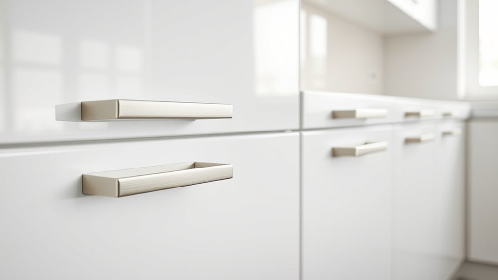 proper cabinet handle placement