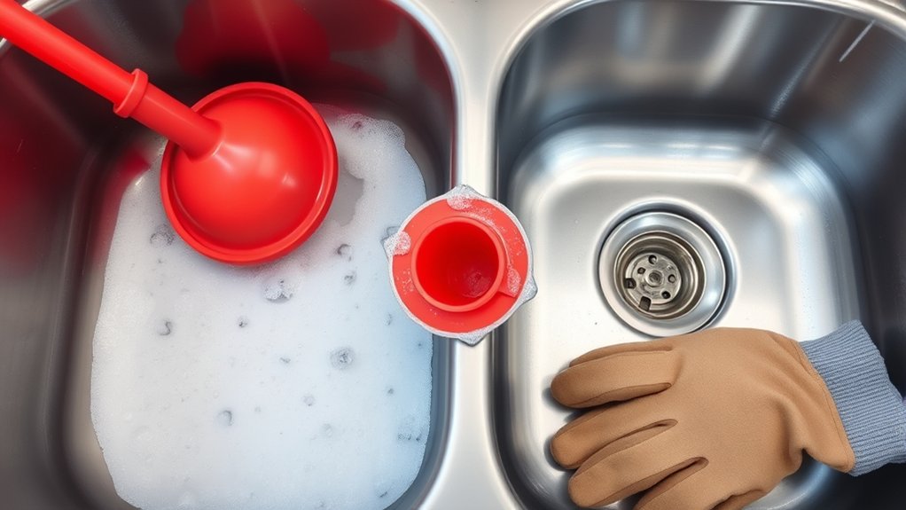 quick sink clog removal