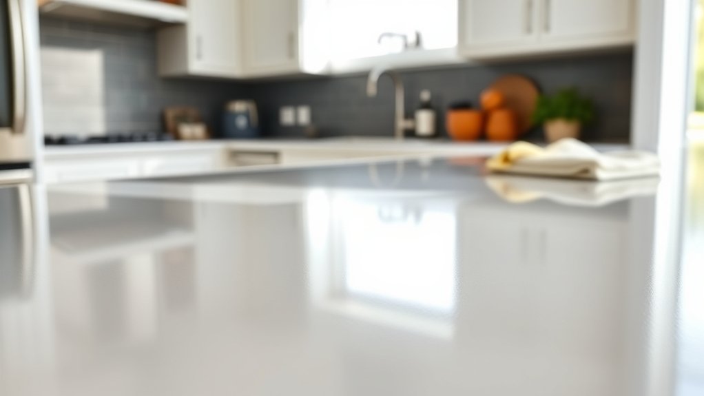 regular cleaning preserves cabinet finish