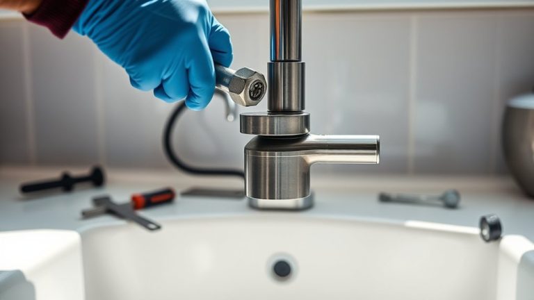 remove kitchen sink faucet