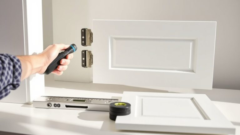 replacing cabinet doors easily