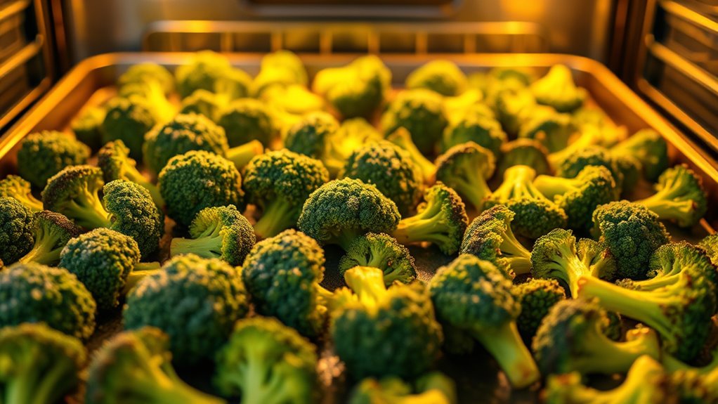 roast frozen broccoli oven