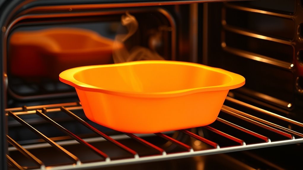 safe high temperature silicone use