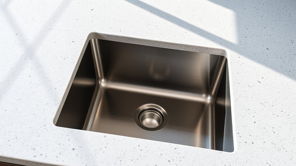 seamless secure countertop integration