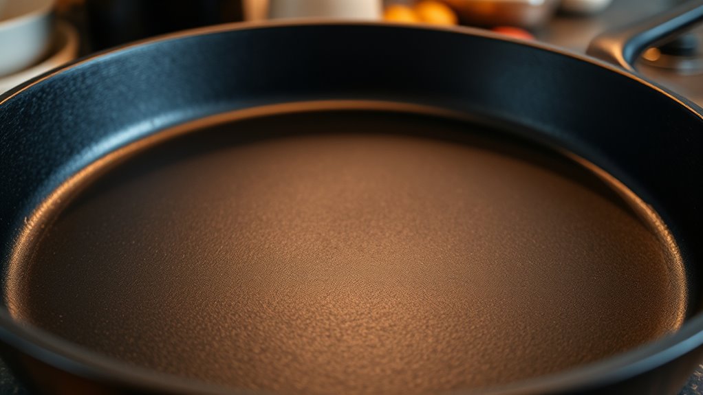 seasoned coating enhances oven safety