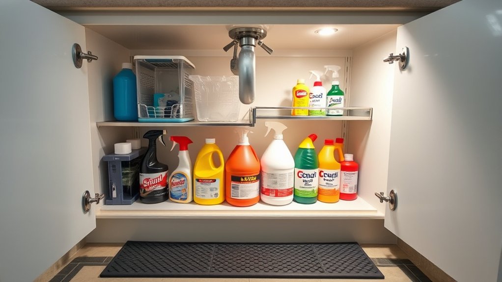 secure hazardous items safely