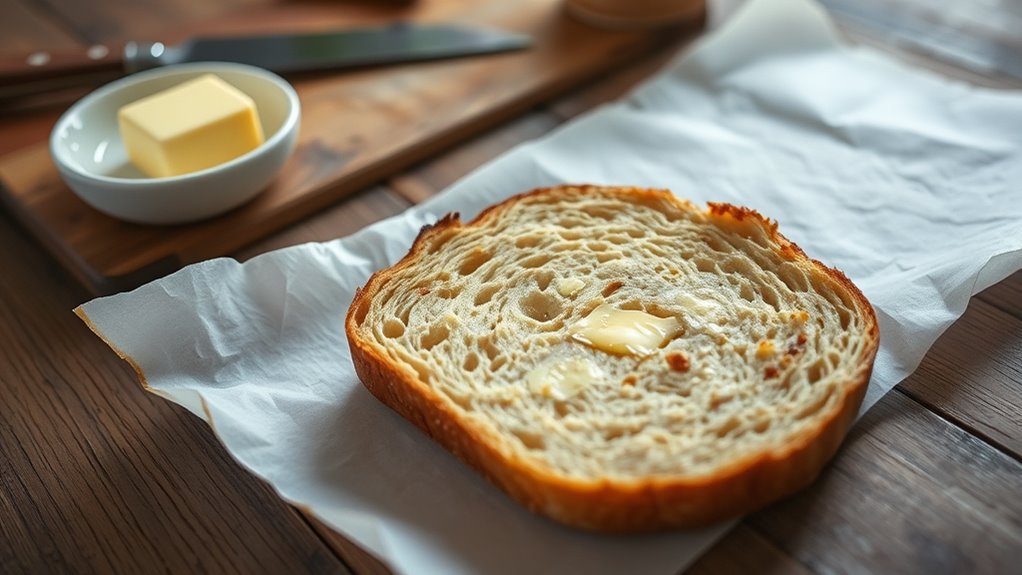selecting ideal bread slices