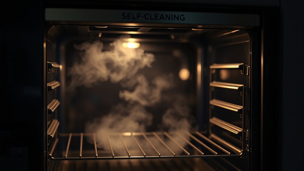 self cleaning oven health risks