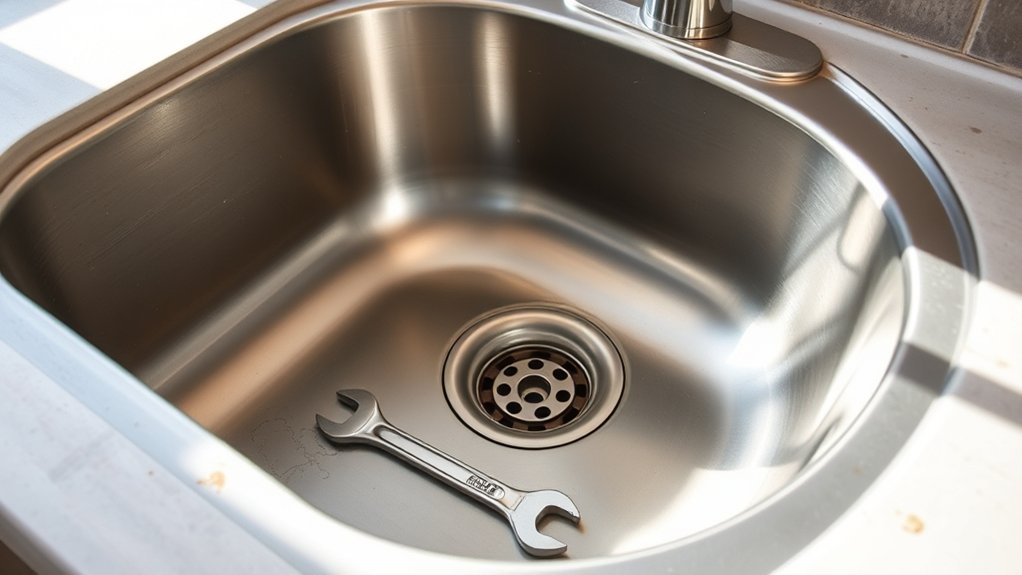 signs of sink failure