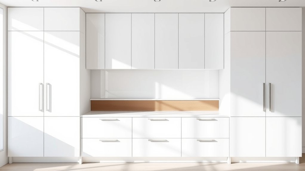 sleek accessible storage design