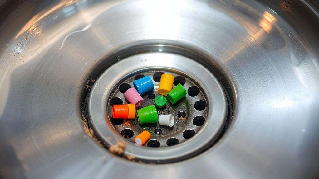 small objects cause blockages