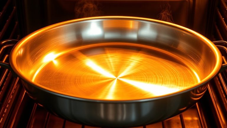 stainless steel oven safety