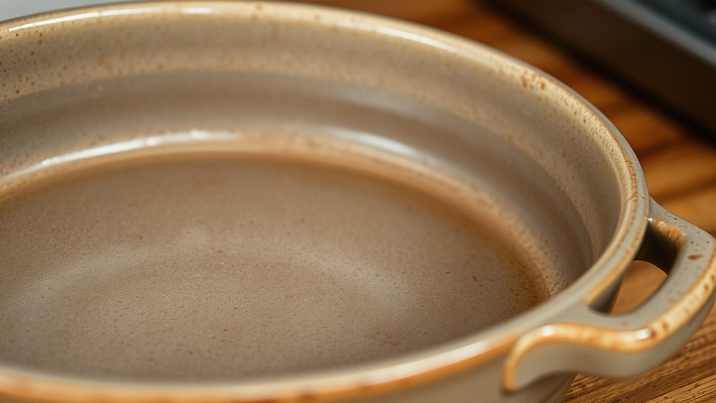 stoneware composition enhances durability