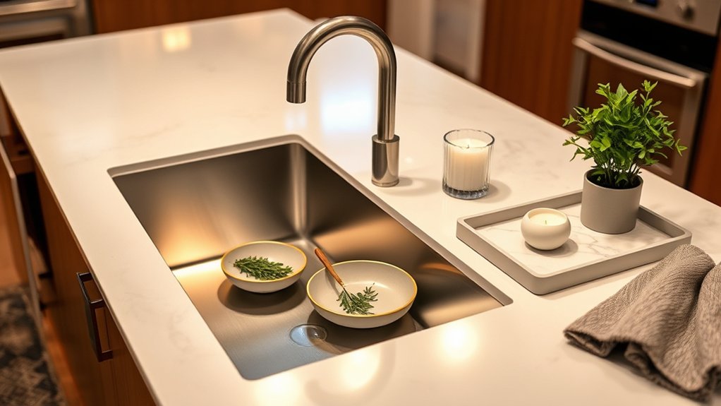 stylish vintage sink accessories