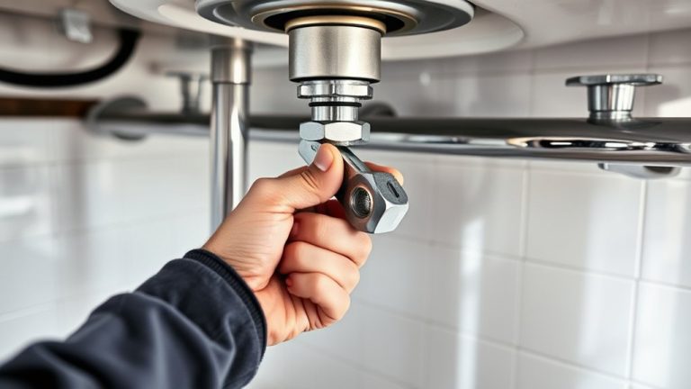 tighten sink faucet nut