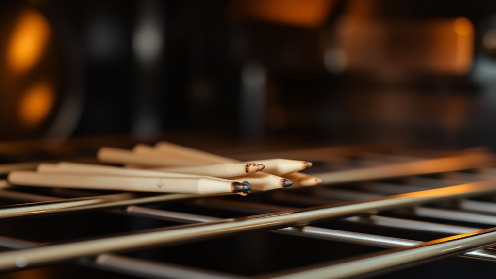 toothpicks pose fire risk