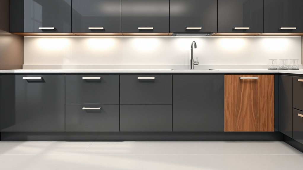 trends in cabinet finishes