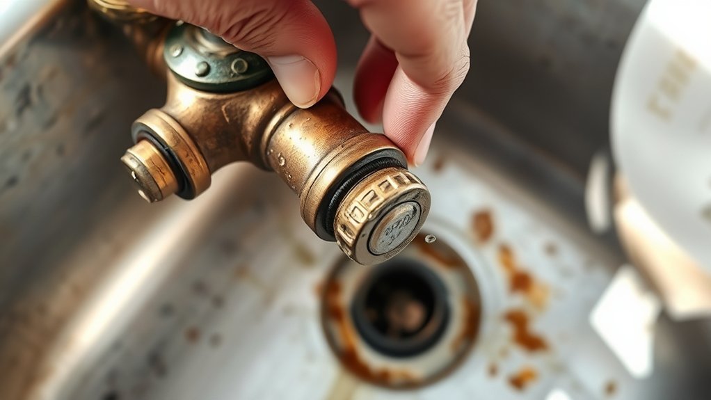 turn off water first