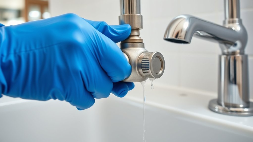 turn off water supply