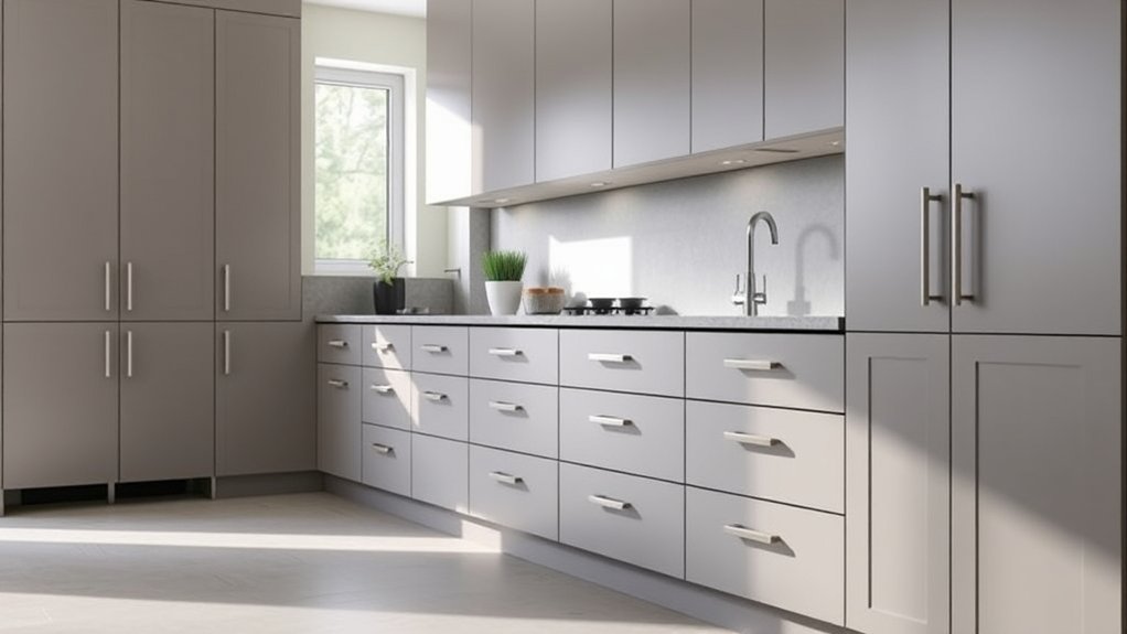 typical kitchen cabinet depth