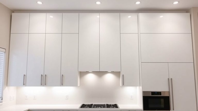 typical tall cabinet height