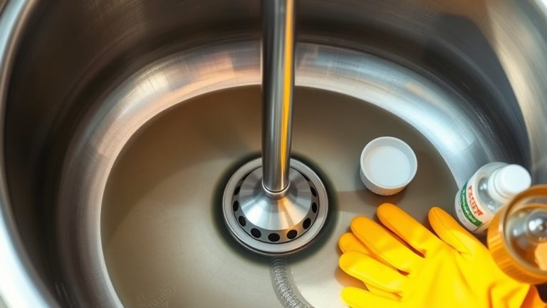 unclog kitchen sink quickly