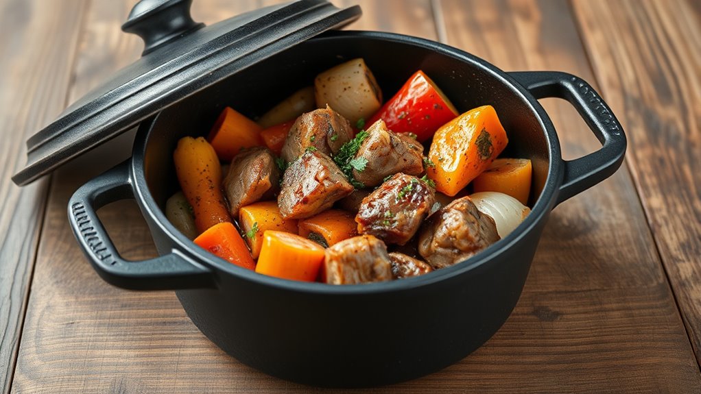 versatile durable heat retentive cookware