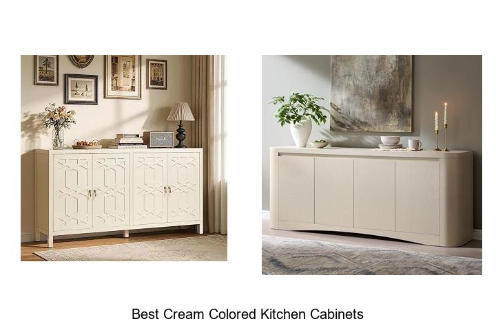 best cream colored kitchen cabinets