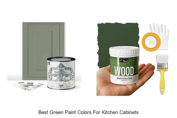 best green paint colors for kitchen cabinets
