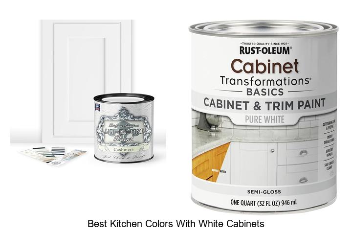 best kitchen colors with white cabinets