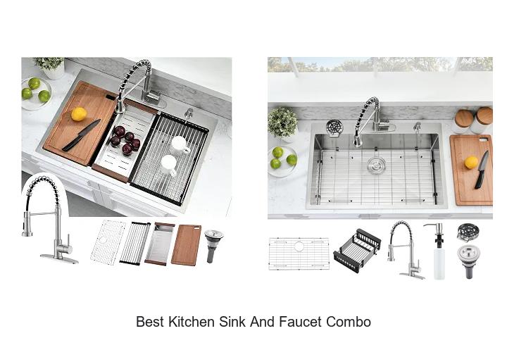best kitchen sink and faucet combo