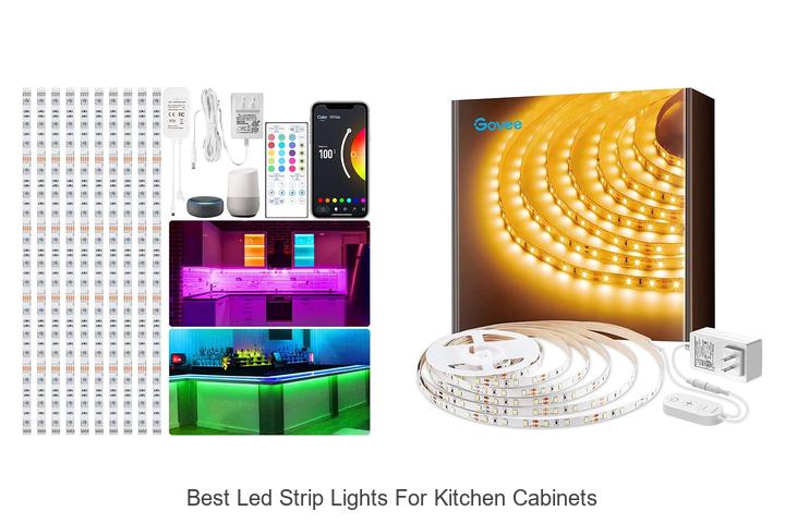 best led strip lights for kitchen cabinets