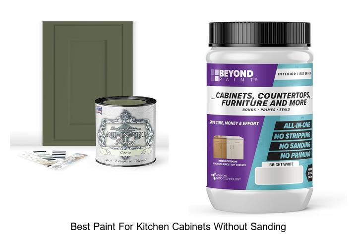 best paint for kitchen cabinets without sanding