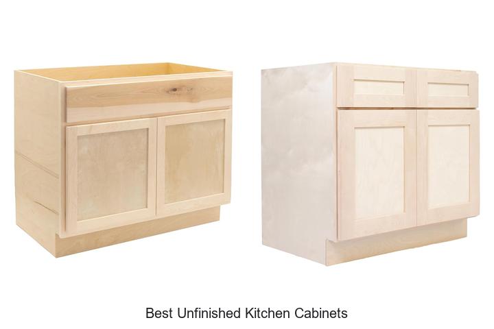 best unfinished kitchen cabinets