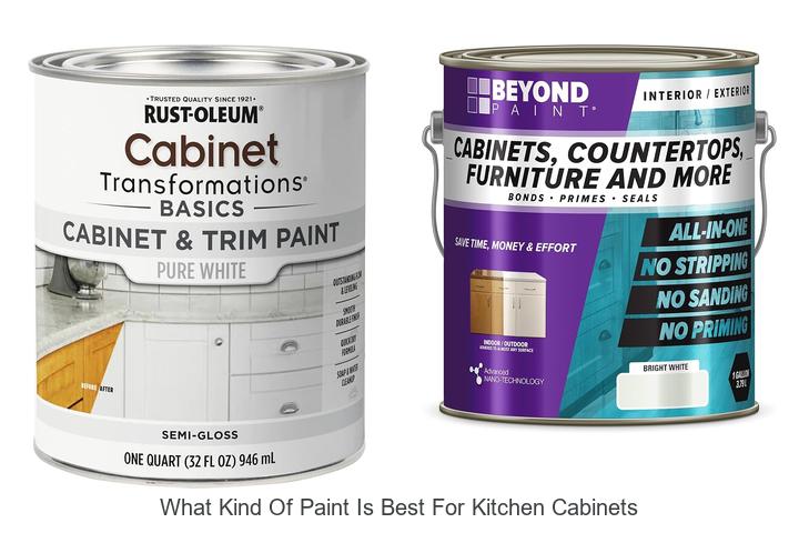 what kind of paint is best for kitchen cabinets
