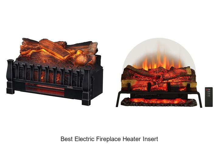 best electric fireplace heater insert