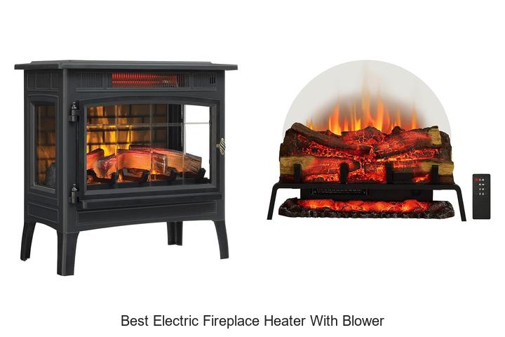 best electric fireplace heater with blower